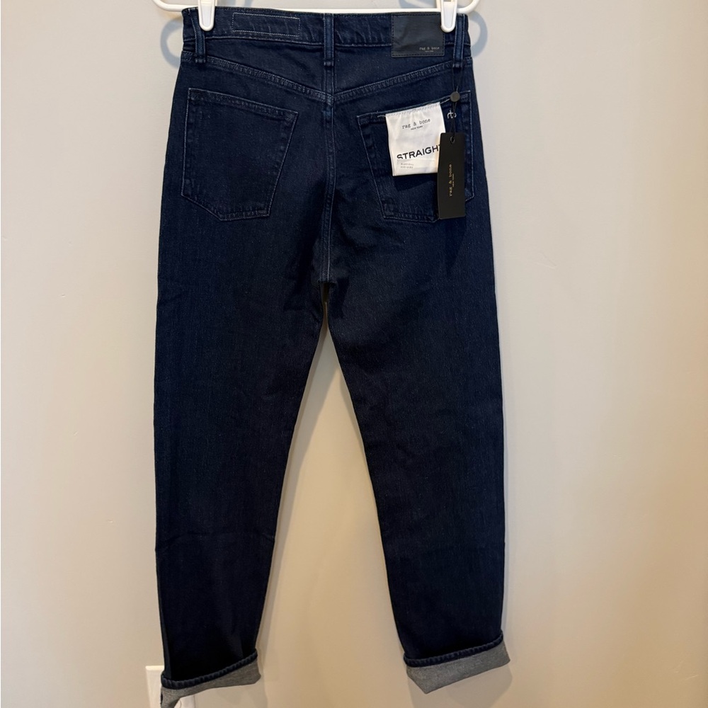 💋NWT💋 Rag & Bone Midnight‎ Blue Harlow Jeans - Picture 2 of 7